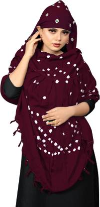 VICHARAN Printed Polycotton Women Scarf