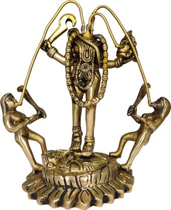 vinayakmoorti Chinnamasta Mata Statue chinnamasta Idol Chosath Jogni Maa Idol 64 Jogini Mata Decorative Showpiece  -  19 cm