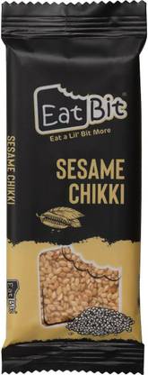 EatBit Sesame Til Peanut Delicious Chikki 30g Each (Pack of 12) Box