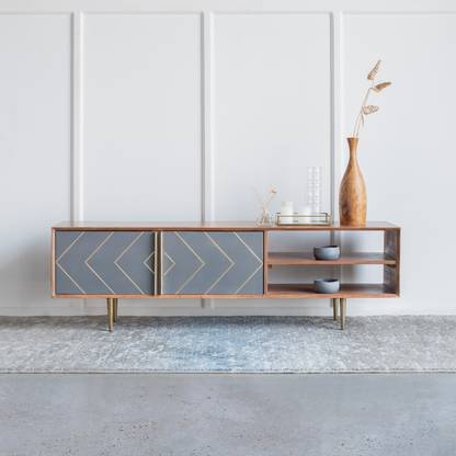 Orange Tree Toshi TV Unit Metal TV Entertainment Unit