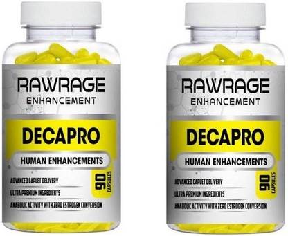 Rawrage DECAPRO Ultimate Size Gain Formula l Helps Gain Mass