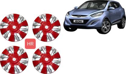 HOTRENZ WHEEL COVER 12 INCH PAWER RED SILVER COLOR Wheel Cover For Hyundai Eon