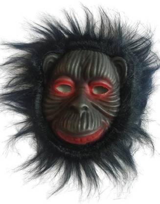 S Mark Gorilla Face Masks for Halloween, Party Costume & Holi Festivals | pack of 1|