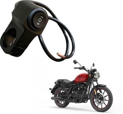 Dhe Best Bike Fog Lamp/Head Handlebar Mount Switch for Handle Bar Grip For Royal Enfield Meteor 350