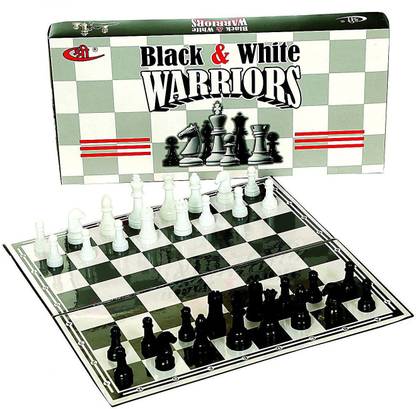 Kids Mandi Foldable Chess Set Strategy & War Board Game