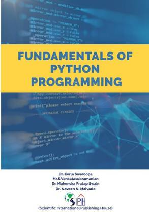 FUNDAMENTALS OF PYTHON PROGRAMMING: Buy FUNDAMENTALS OF PYTHON ...