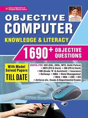 Kiran Objective Computer Knowledge And Literacy 1690+ Objective Question (English Medium)(3588)