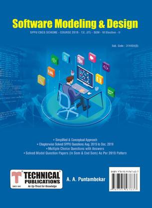 Software Modeling and Design for SPPU 19 Course (TE - SEM VI - IT - 314454D) - Elective II