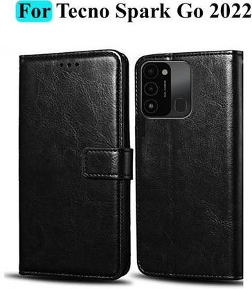 Mashgul Flip Cover for Tecno Spark Go 2022