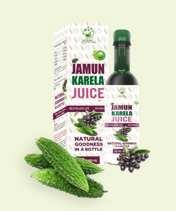 wecureayurveda Jamun karela Juice Organic Bitter Melon for Balanced Blood Sugar Support 500ML