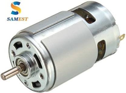 vertair DC 12V-24V High Speed Metal Large Torque Small DC Motor for DIY Fan Cooler Toy Motor Control Electronic Hobby Kit