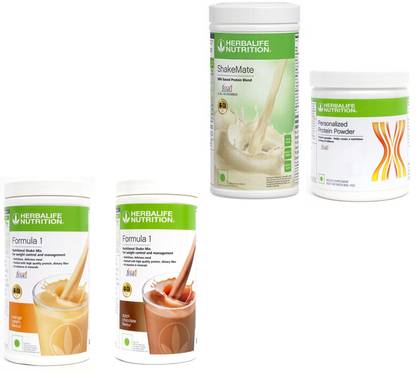 Herbalife Nutrition FORMULA 1 SHAKE ORANGE+CHOCOLATE 2 PCS PROTIEN 200 G SHAKEMATE VANILLA FLAVOR Nutrition Drink