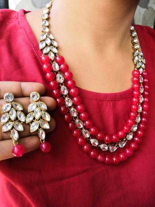 Gold-plated Jewellery Set for Women