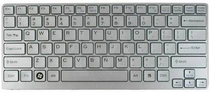 TECHCLONE Sony Vaio CR, VGN-CR Internal Laptop-size Laptop Keyboard Compatible with Desktop, Laptop, Mac