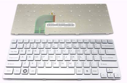 TechSonic Keyboard For Sony Vaio CR, VGN-CR Internal Laptop-size Laptop Keyboard Compatible with Desktop, Laptop, Mac