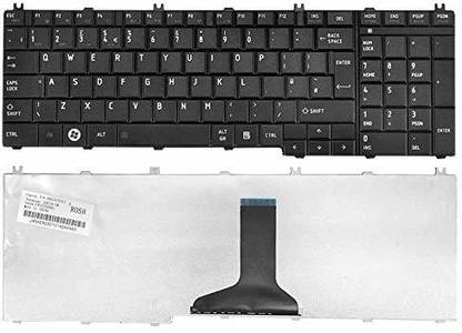 TechSonic Keyboard For Toshiba Satellite Pro C650, C665, L755 P/No.MP-09N16GB-698 Internal Laptop-size Laptop Keyboard