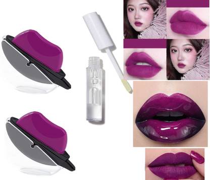 GFSU MATTE DESIGN LIPSTICK WITH SUPER GLOSSY LIP GLOSS MAKEUP