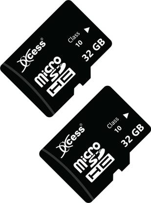 XCCESS 32GB MicroSD Class 10 Full HD. Memory Card with Multiple Compatibility with Smartphones, Tablet & More with 1 Year Warranty 32GB Micro Sd Card Pack of 2 32 GB MicroSD Card Class 10 80 MB/s  Memory Card Compatible with Camera, Computer, Gaming Console, Mobile, Tablet