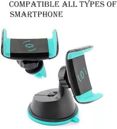 AMUSING All Purpose 360-Degree Rotating Mobile Car Mount Holder Stand Single Gimbal for Mobile