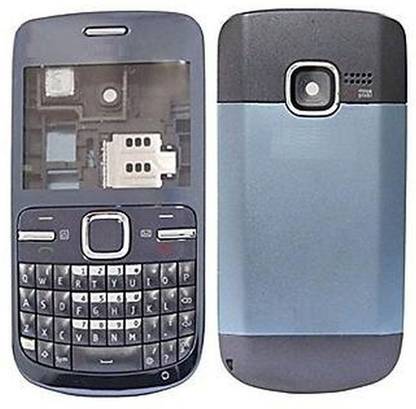 imbi Replacement Housing Body For Nokia C3 C3-00 Front + Middle Frame Keypad Full Panel