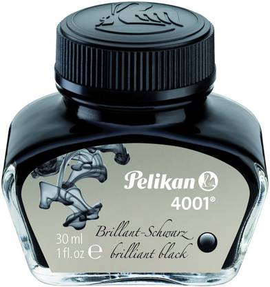 Pelikan 4001 (Brilliant Black - 30 ML) Ink Bottle