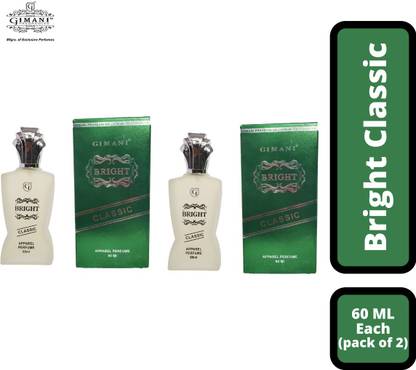 Gimani Bright Classic Perfume 60ml Each (Pack of 2) Perfume  -  120 ml