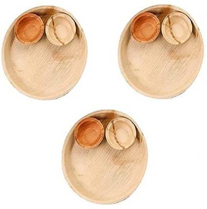 Leaf Tree Biodegradable for Birthday Wedding Reception Party Plates Dinner Plate