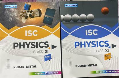 Nootan Isc Physics Class Xi (Part 1 Or Part 2) 2022 Edition