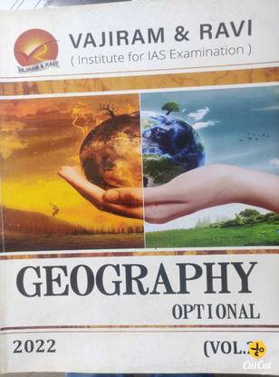 Vajiram & Ravi Geography Optional Volume 1+2 Printed Notes