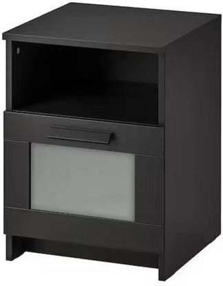 IKEA Bedside table, black Plastic Side Table