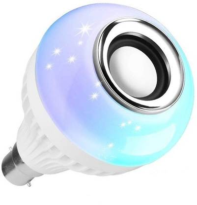 SADAR BAZAAR LED Fully Remote Controlled Music Light Bulb with 3.0 Bluetooth Speaker Smart Bulb