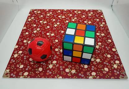 A SARKAR MAGIC SHOP DROP CHANGE CUBE MAGIC TRICK / RUBIK CUBE TO BALL CHANGE MAGIC ON TRAY 1 Magic Tricks