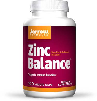 Jarrow Formulas Zinc Balance, 100 Capsules
