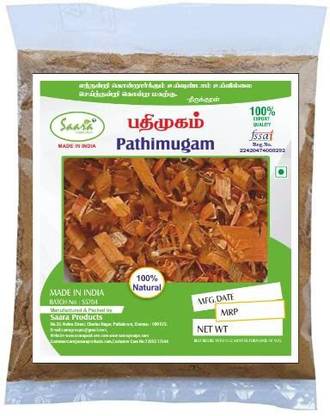 Saara HERBAL FRESH Pathimugam Sappan Wood Patang Pathimukham Crushed,