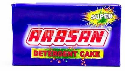 Arasan Detergent Soap Set of 6x250g (Value Pack) Detergent Bar