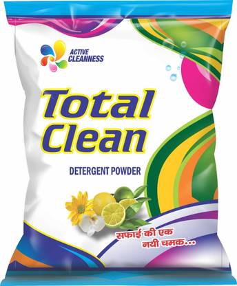 Total clean 1kg Detergent Powder (Lemon)