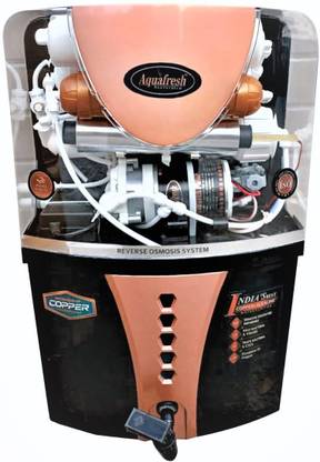 Aqua Fresh FUSION BT COPPER+RO+UV+TDS AUTOMATIC ELECTRICAL BOREWELL BEST WATER PURIFIER 12 L RO + UV Water Purifier