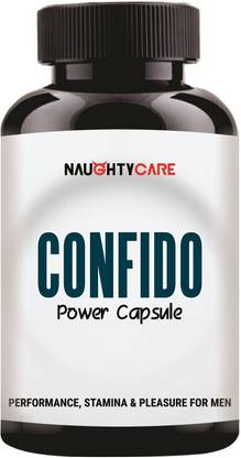 Naughty Care CONFIDO POWER Capsule for men 100% Ayurvedic no side effect 60 capsule
