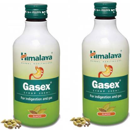 HIMALAYA Gasex Syrup Elaichi flvr 200ml (pack of 2)
