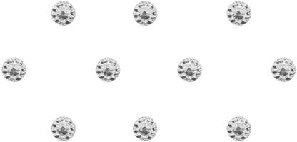 Comet Busters Handcrafted Fancy Silver Bindis (BV1419) Forehead Silver Bindis