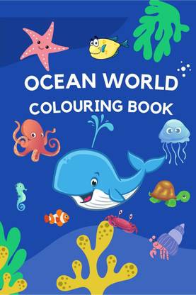 Ocean World Colouring Book