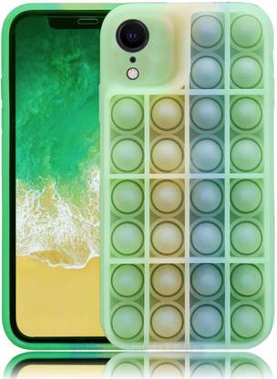 CASE CREATION Back Cover for Apple iPhone X, iPhone X Colorful Push Pop Cute Neon Luminous Night Glow case