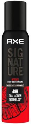 AXE SIGNATURE INTENSE PERFUME BODY DEODORANT 122ML FOR MEN PACK OF 1 Perfume Body Spray  -  For Men