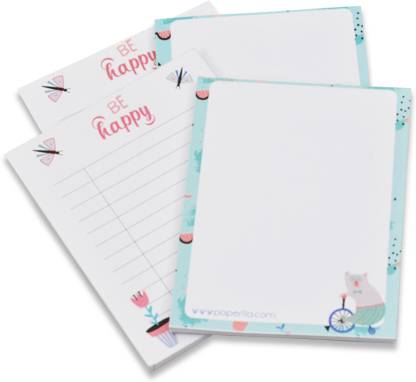 Flipkart SmartBuy To Do List Planner | 50 Undated Tear-Off Sheets |Personal Productivity Calendar Pocket-size Note Pad NO 50 Pages