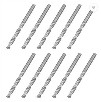 SELMA 3.MM HSS DRILLBIT PARALLEL SHANK TWIST TYPE JOBBER SERIES HSS DRILLBIT PARALLEL TWIST TYPE JOBBERSIZE ADDISON MAKE (10 Nos in Pack)