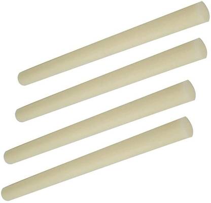 INVENTO 4pcs Plastic Nylon Rod Smooth 6mm Outer Diameter 1mtr Long Engineering Round Bar Automotive Electronic Hobby Kit