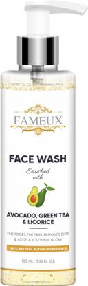 FAMEUX Avocado | Green Tea | 100 (ml) Face Wash
