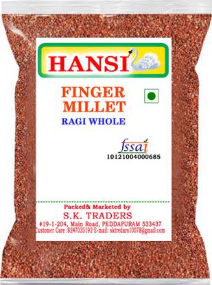 Hansi Finger millet whole (Ragi whole) 500grams Ragi