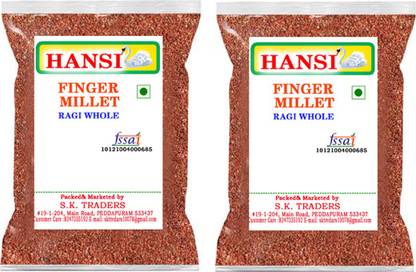 Hansi Finger millet whole (Ragi whole) Ragi