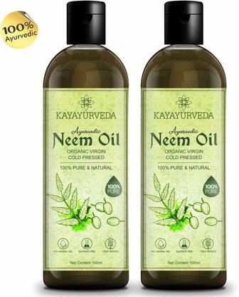KAYAYURVEDA Neem Oil for Hair & Skin Hair Oil